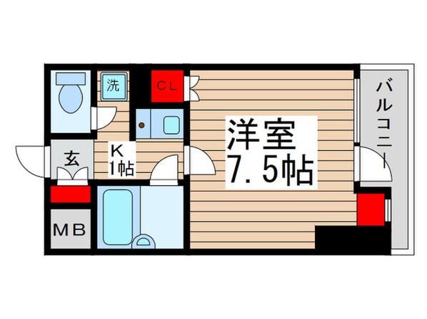 アクシス大久保の物件間取画像